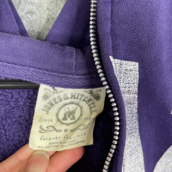 Jones & Mitchell Full Zip Hoodie University of Washington UW Logo Size Medium - Picture 6 of 8